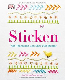 Sticken: Alle Techniken und über 200 Muster