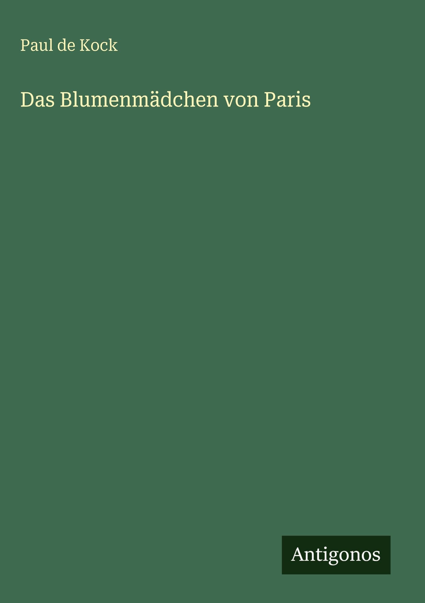Das Blumenmädchen von Paris