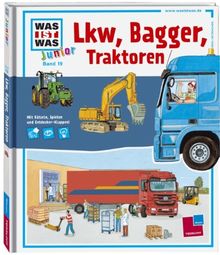 Was ist was junior, Band 24: Lkw, Bagger, Traktoren