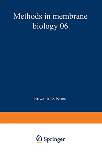 Methods in Membrane Biology: Volume 6
