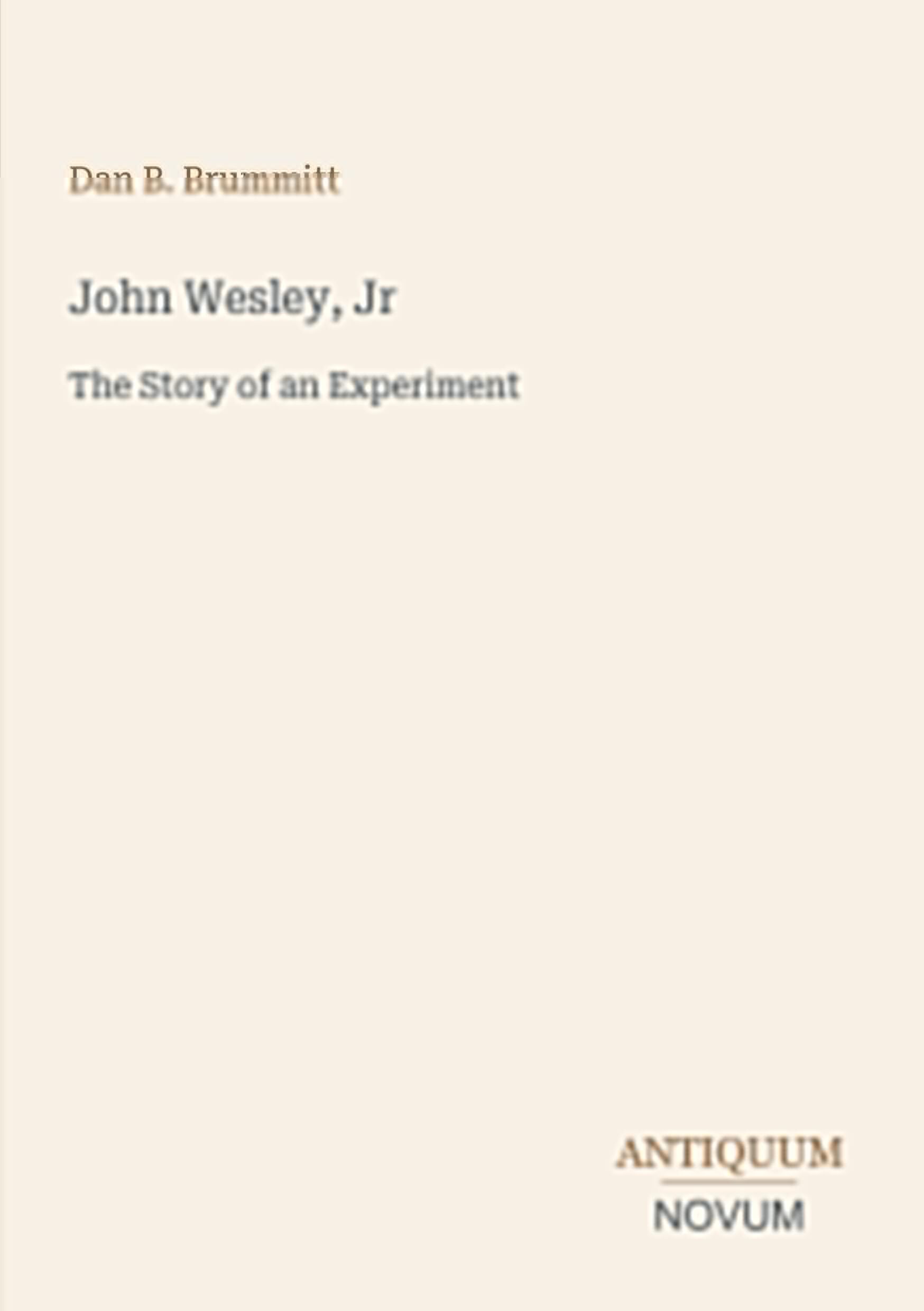 John Wesley, Jr