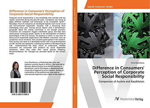 Difference in Consumers' Perception of Corporate Social Responsibility: Comparison of Austria and Kazakhstan