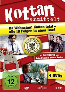 Kottan ermittelt – Alle 19 Folgen in einer Box (4 DVDs)