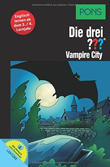 PONS Die drei ??? - Vampire City: Englisch lernen mit Justus, Peter und Bob