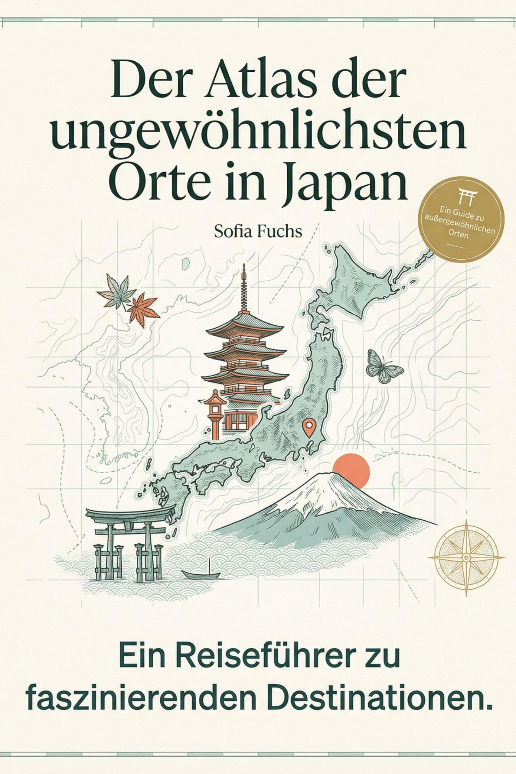 Der Atlas der ungewöhnlichsten Orte in Japan: Ein Reiseführer zu faszinierenden Destinationen. Der ultimative Guide für Entdecker und Japan-Liebhaber. Das perfekte Geschenk für Kultur-Reisende
