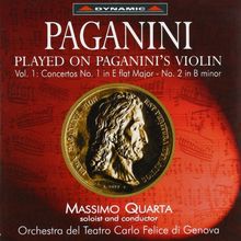 Paganini auf Paganinis Violine Vol. 1 von Quarta,Massimo | CD | Zustand sehr gut