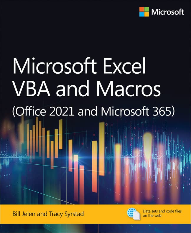 Tracy Syrstad Microsoft Excel Vba And Macros (Office 2021 And Microsoft 365) (Business Skills)