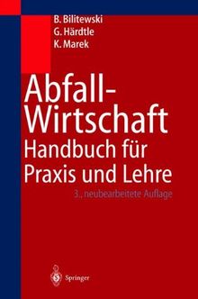 Abfallwirtschaft: Handbuch für Praxis und Lehre