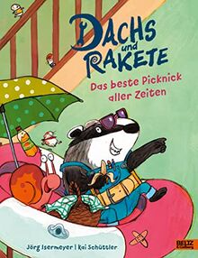 Dachs und Rakete - Das beste Picknick aller Zeiten: Vierfarbiges Bilderbuch (Basis-Bibliothek Unterricht)