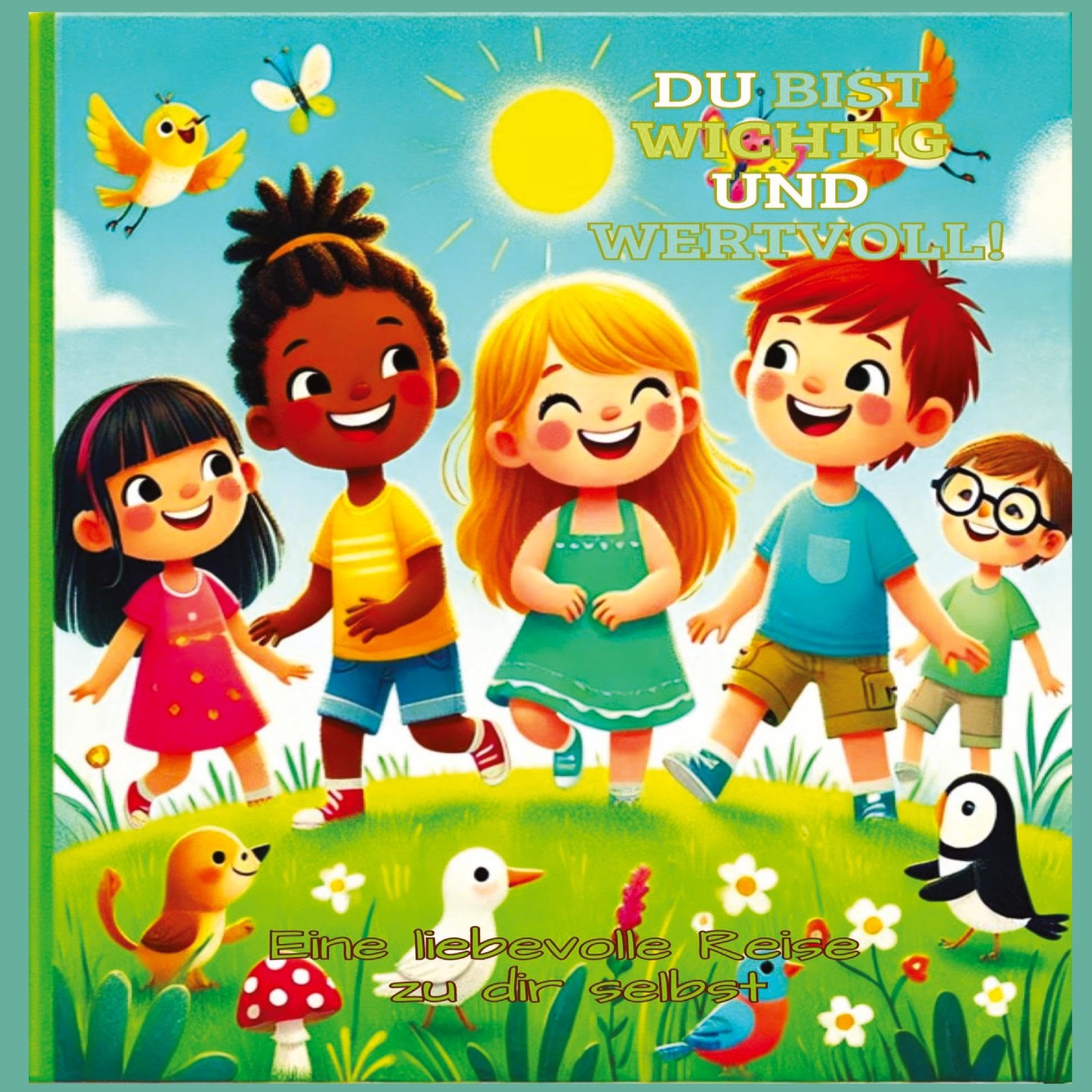 DU BIST WICHTIG UND WERTVOLL! Du bist wichtig und wertvoll: Geschichten über Selbstbewusstsein, Mut und Freundschaft für Kinder: Eine liebevolle Reise zu dir selbst