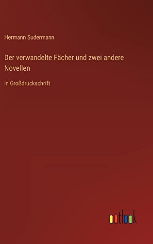 Der verwandelte Fächer und zwei andere Novellen: in Großdruckschrift