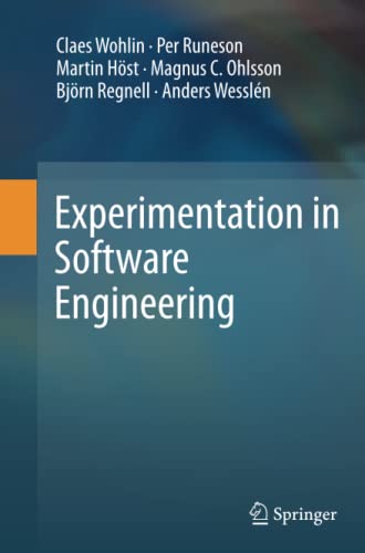 Experimentation in Software Engineering