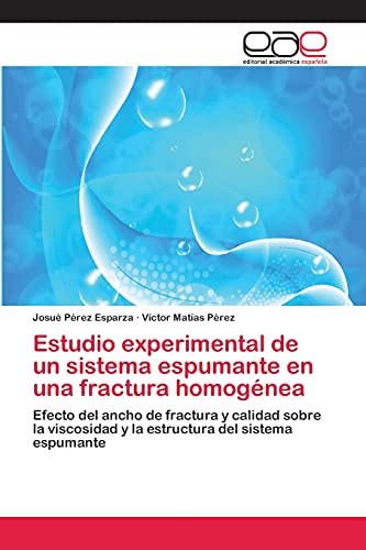 Estudio experimental de un sistema espumante en una fractura homogénea: Efecto del ancho de fractura y calidad sobre la viscosidad y la estructura del sistema espumante