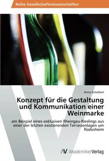 Konzept für die Gestaltung und Kommunikation einer Weinmarke: am Beispiel eines exklusiven Rheingau-Rieslings aus einer der letzten existierenden Terrassenlagen um Rüdesheim