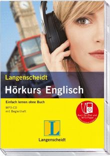 Langenscheidt Hörkurs Englisch - mp3-CD mit Begleitheft: Einfach lernen ohne Buch