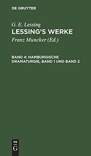 Hamburgische Dramaturgie, Band 1 und Band 2: LWA-B, Band 4