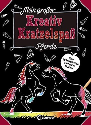 Mein großer Kreativ-Kratzelspaß   Mein großer Kreativ-Kratzelspaß Pferde Kartoniert (TB)