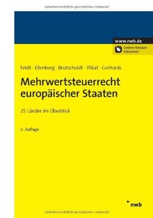 Mehrwertsteuerrecht europäischer Staaten: 25 Länder im Überblick