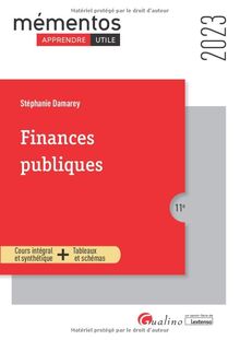 Finances publiques : 2023