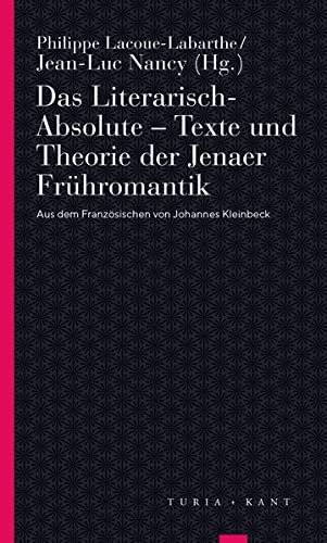 Das Literarisch-Absolute. Texte und Theorie der Jenaer Frühromantik (Turia Reprint)