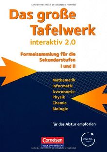Das große Tafelwerk interaktiv 2.0 - Östliche Bundesländer und Berlin: Schülerbuch