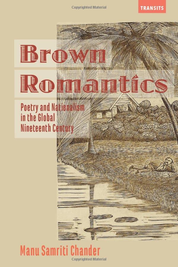 Brown Romantics: Poetry and Nationalism in the Global Nineteenth Century (Transits: Literature, Thought & Culture 1650-1850)