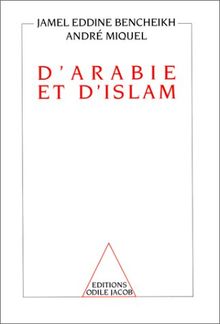 D'Arabie et d'islam