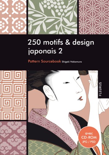 250 Motifs Et Design Motif Japonais 2 (+ Cd-rom)