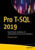 Pro T-SQL 2019: Toward Speed, Scalability, and Standardization for SQL Server Developers