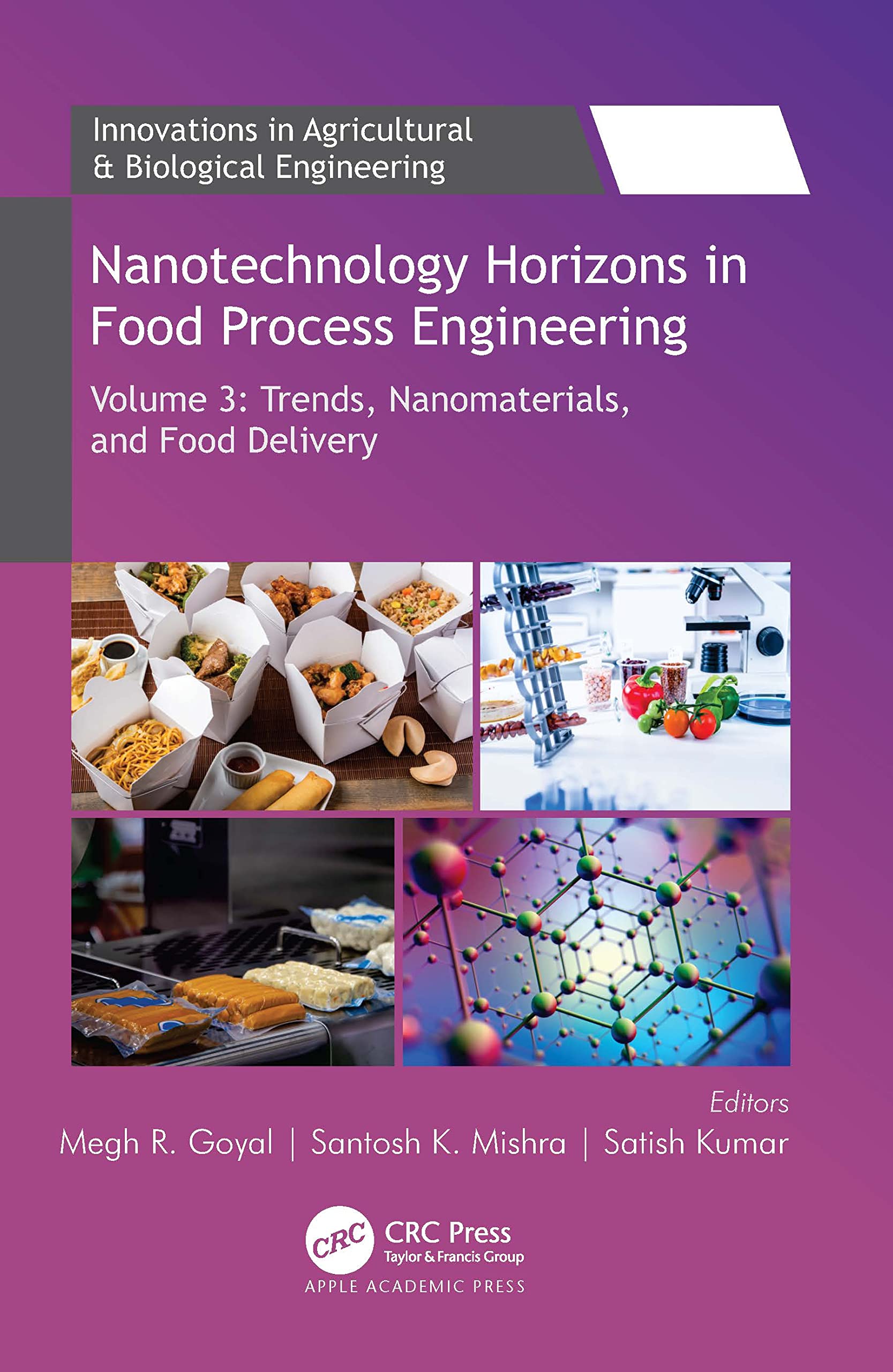 Nanotechnology Horizons in Food Process Engineering: Volume 3: Trends, Nanomaterials, and Food Delivery (Innovations in Agricultural & Biological Engineering, 3)