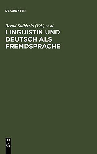 Linguistik und Deutsch als Fremdsprache: Festschrift für Gerhard Helbig zum 70. Geburtstag