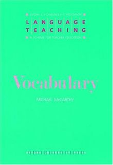 Language Teaching: A Scheme for Teacher Education: Vocabulary