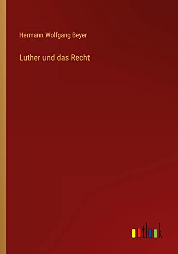 Luther und das Recht