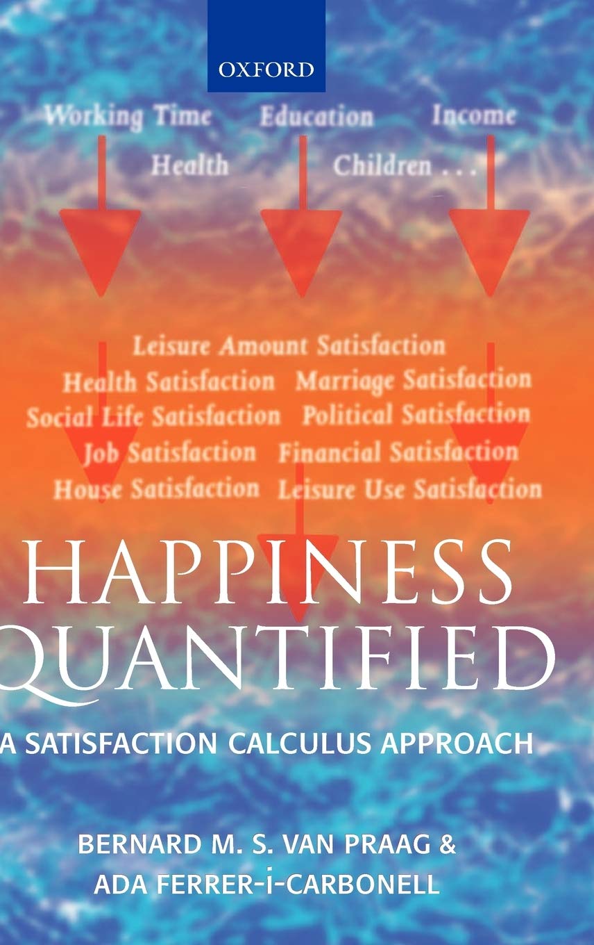 Happiness Quantified: A Satisfaction Calculus Approach