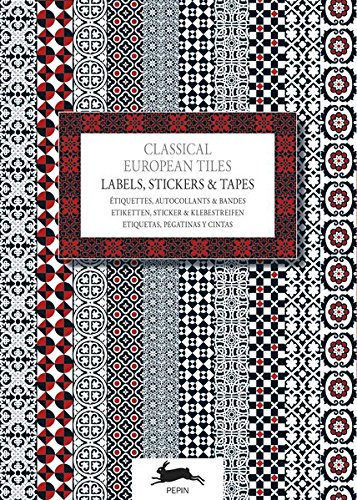 European Tiles - Labels, Stickers & Tape: Label and Sticker Books (Label & Sticker Book)