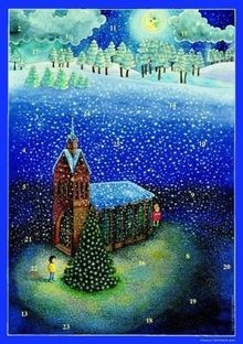 Adventskalender, Rafi sucht das Christkind, m. Begleitbuch