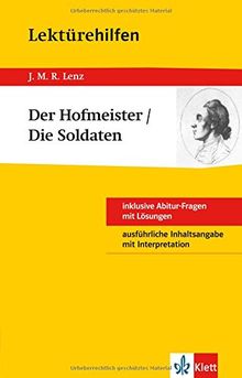 Klett Lektürehilfen Der Hofmeister/Die Soldaten: für Oberstufe und Abitur