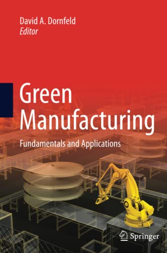 Green Manufacturing: Fundamentals and Applications