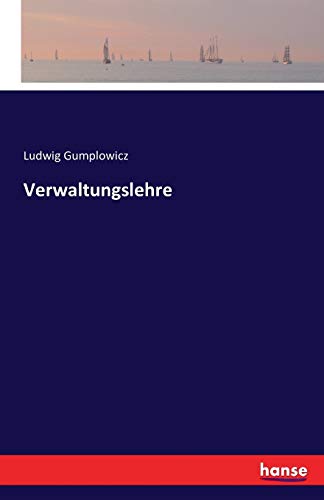 Verwaltungslehre - Ludwig Gumplowicz Kartoniert (TB)