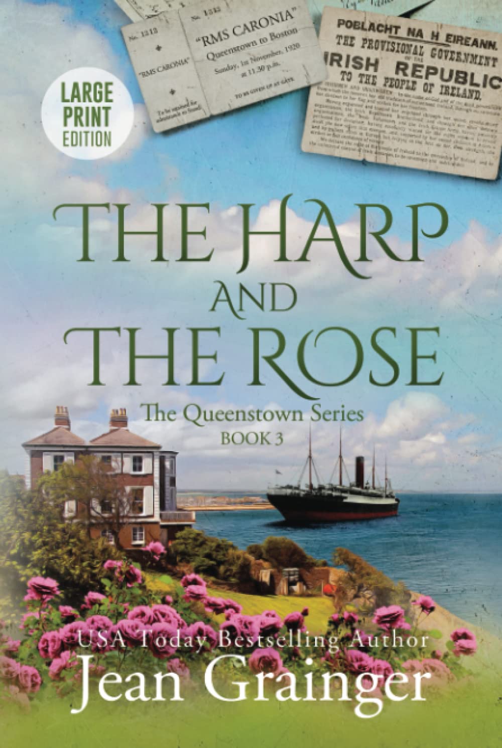 The Harp and the Rose: The Queenstown Series - Book 3 Large Print