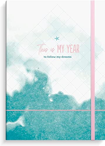 Burde This is my year: Terminplaner Undatiert mit Verschlussgummi