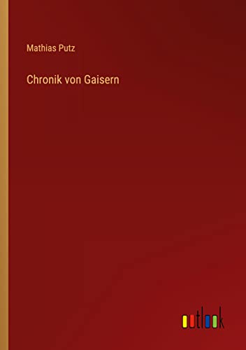 Chronik von Gaisern