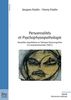 Personnalités et Psychophysiopathologie