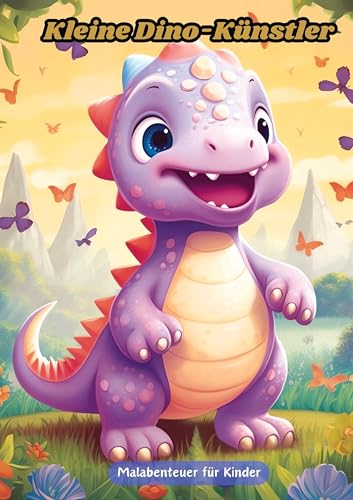 Kleine Dino-Künstler: Malabenteuer für Kinder