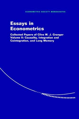 Essays in Econometrics 2 Volume Hardback Set: Essays in Econometrics: Collected Papers of Clive W. J. Granger (Econometric Society Monographs, Band 33)