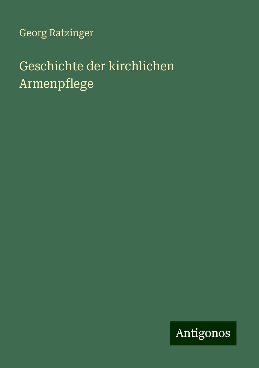 Geschichte der kirchlichen Armenpflege