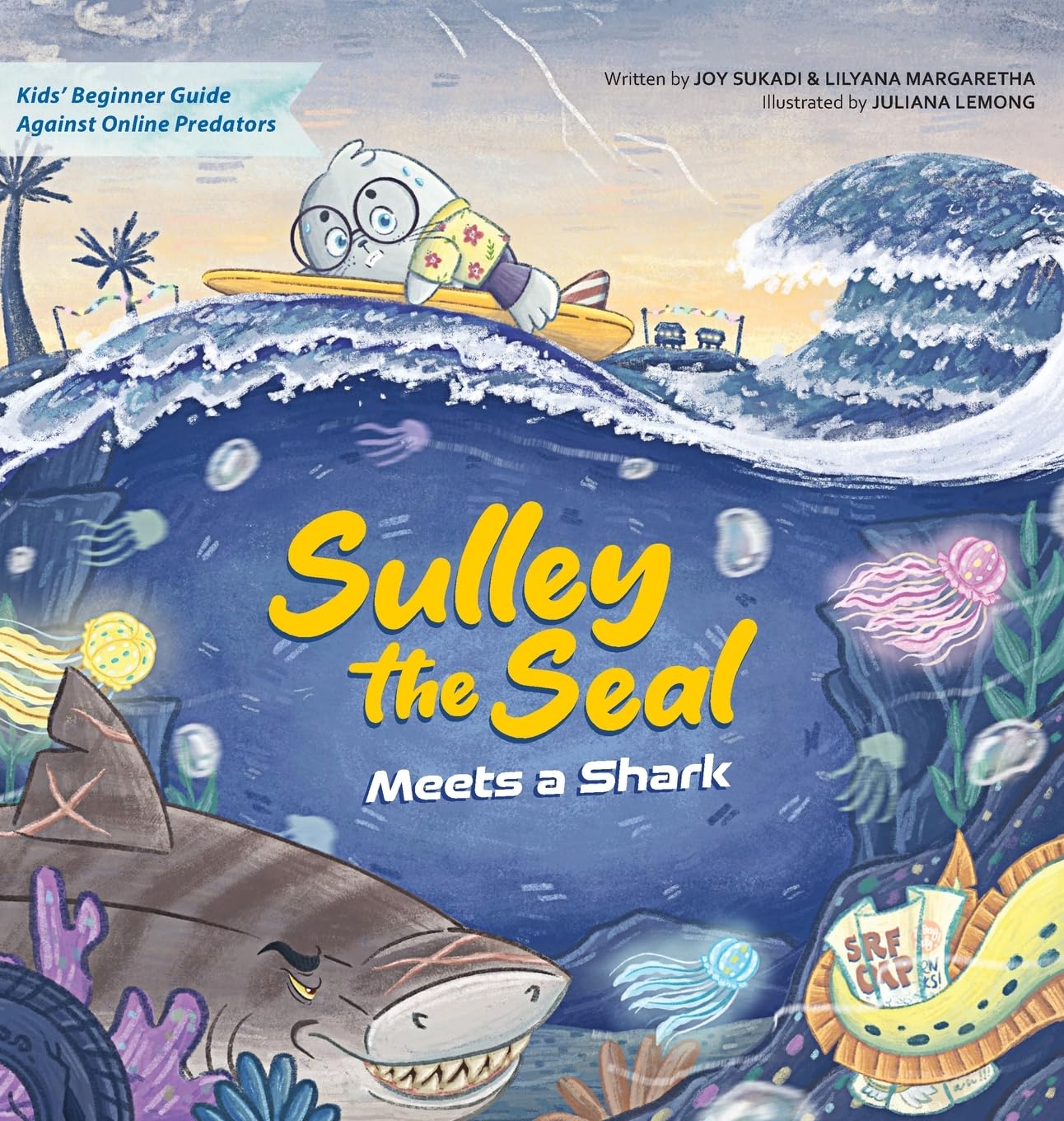 Sulley the Seal Meets a Shark
