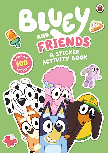 Bluey Bluey and Friends A Sticker Activity Book - Bluey Kartoniert (TB)