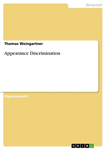 Appearance Discrimination: Diplomarbeit