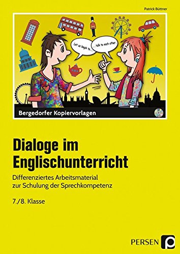 Dialoge im Englischunterricht   Dialoge im Englischunterricht - 7 8 Klasse m 1 CD-ROM - Patrick Büttner Gebunden